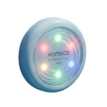 Imagem de Refletor Luz de Led Iluminação para Piscina RGB Colorido 6w ABS IP68 K