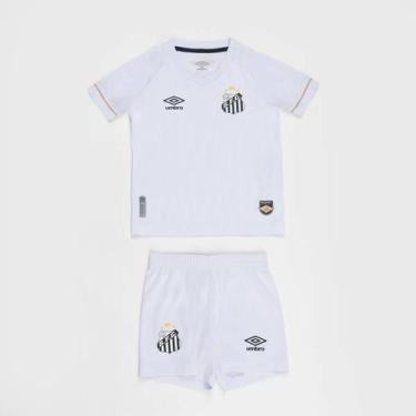 Imagem de Kit Clube Infantil Umbro Santos I 2026, 6 ANOS