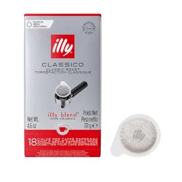 Imagem de Illy Café em Sachê ESE Doses únicas, Clássico, 1 Embalagem de 18 Sachês
