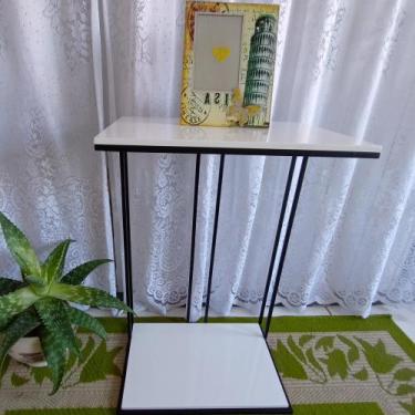 Imagem de Mesa Lateral M01 ( tubo chato pintado ) - Metais ICL