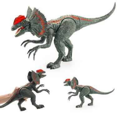 Imagem de Brinquedo BIGSENYAO Dinossauro Dilofossauro 37 cm com articulações móv