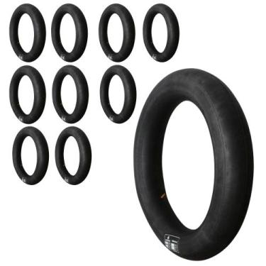 Imagem de Kit 10 Câmaras de Ar para Pneu Aro 18 para Moto Tornado e XT255 BREMEN