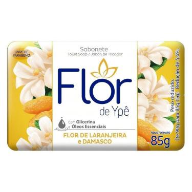 Imagem de Sabonete Ypê Flor de Laranjeira e Damasco 85g Embalagem com 12 Unidades