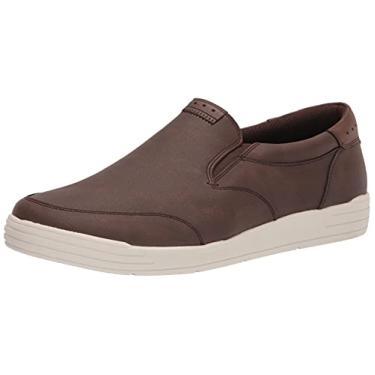Imagem de Nunn Bush Tênis masculino Kore City Walk Slip-On, Marrom, 13 Wide