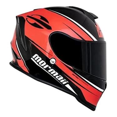 Imagem de Capacete Moto Mormaii M1 Gmetrix + Narigueira Promoção Red Tamanho 56