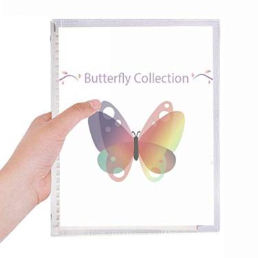 Imagem de Caderno de papelaria com folhas soltas da coleção Purple Butterfly
