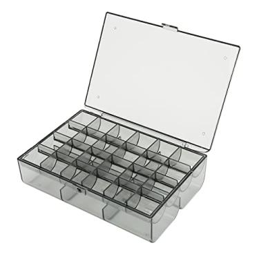 Imagem de Caixa de Brinco, Caixa de Armazenamento Com Compartimentos, Caixa de Joias, Caixa Organizadora de Brincos, Grande Capacidade, 30 Compartimentos, Recipientes de Armazenamento de Joias Em Acrílico