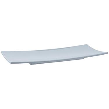 Imagem de Travessa Sashimi Oriente, 30.5x12.5cm, Branco, Haus Concept