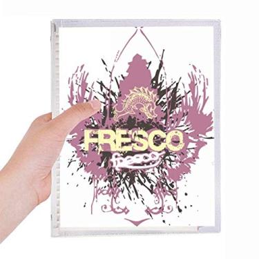 Imagem de Caderno de arte Graffiti Street Fish Fresco Folhas soltas Diário Recarregável