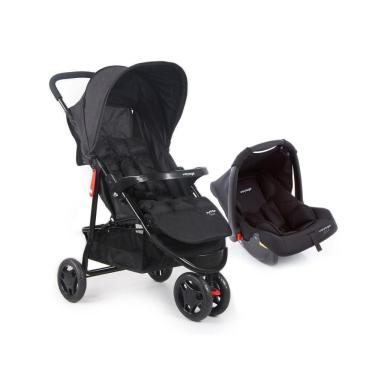 Imagem de Travel System Delta TS Duo Pro Preto - Voyage