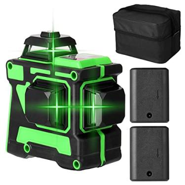Imagem de Moniss Multifuncional 3D 12 Linhas Laser Level Tool Verticais Linhas horizontais com função de autonivelamento UE Plugue