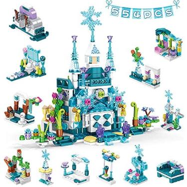 Imagem de Meninas Building Blocks Set Toy, 25-em-1 Princess Toys para G