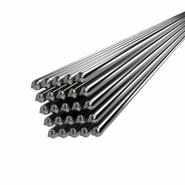 Imagem de Haste de solda fácil derretimento eletrodos de fio de soldagem de alumínio hastes de soldagem com núcleo de fluxo para soldagem de alumínio sem necessidade de pó haste de soldagem a arco de eletrodo de baixa temperatura (tamanho: 1,6 mm, cor: 10 peças)