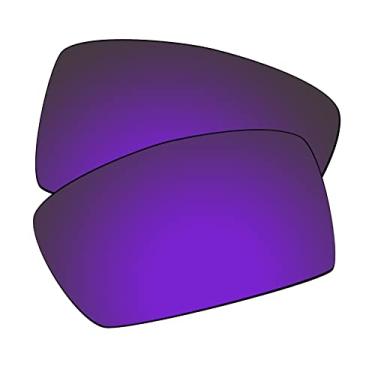 Imagem de EZReplace Lentes de reposição para óculos de sol Oakley Canteen 2006 (lentes polarizadas) – Serve para armação Oakley Canteen 2006 (azul violeta)