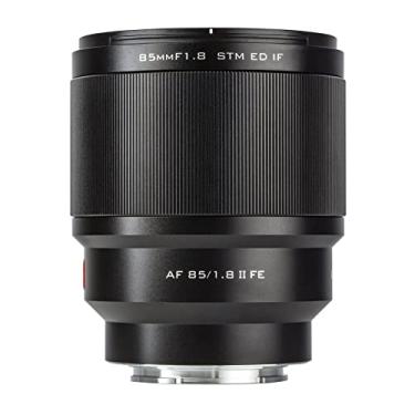 Imagem de VILTROX Lente de quadro completo F1.8 E de 85 mm STM, foco fixo, suporte para íris automática/lente EXIF Prime para câmera Sony E Mount A9 A7RIII A7RII A7M3 A7M2 A7SII A7III A6500 A6300 A6400 A6000
