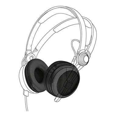 Imagem de Almofadas de substituição para fones de ouvido Sennheiser série HD25 – Earpadz da Dekoni Audio, Midnight