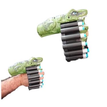 Imagem de Segma Toys Lança Dardos Alvo Metralhadora Arma 20 Dardos (lanca ventosa verde) para Crianças a partir de 7 anos