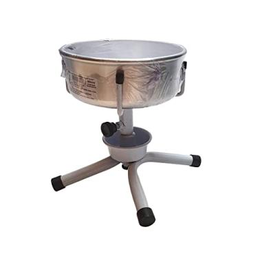 Imagem de Comedouro Único Antiformiga Mini sem Pintura, 600ml Nf Pet para Cães, Mini, prata