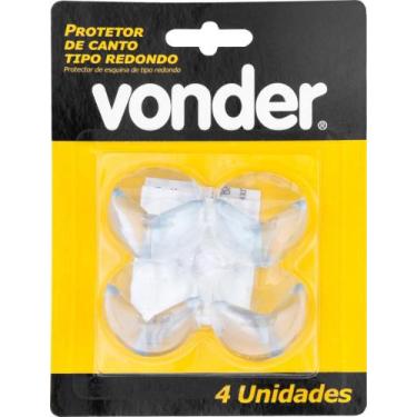 Imagem de Protetor de Canto Tipo Redondo com 4 peças Vonder