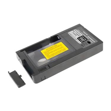 Imagem de Generic Adaptador de cassete VHS para VHSC, adaptador de fita, resistente, preto, profissional, conversor de fita de 12 mm para reprodutor de videocassete,