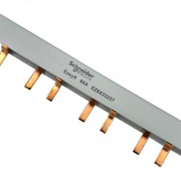 Imagem de Barramento Schneider Easy9 Bifasico Din Para 57 Disjuntores 80A. - Ez9