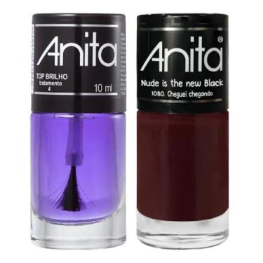 Imagem de Esmalte Cheguei chegando Coleção Nude is the new black + Top Brilho 10