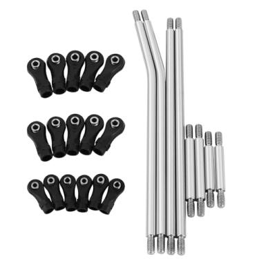 Imagem de Pothyes LCG Girder Frame Hard Stainless Steel Linkage Link Rod End for 1/10 RC Crawler Axial SCX10 II III TRX4 Capra 1.9 UTB Metal Links Upgrades (Capra 1.9 UTB)