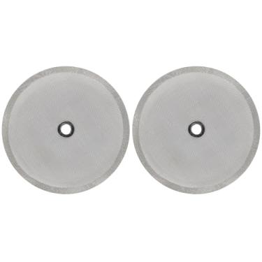 Imagem de Pacote com 2 filtros de prensa francesa, filtro de malha, tela de substituição de prensa francesa de aço inoxidável de 10 cm para cafeteiras, máquina de chá (2)