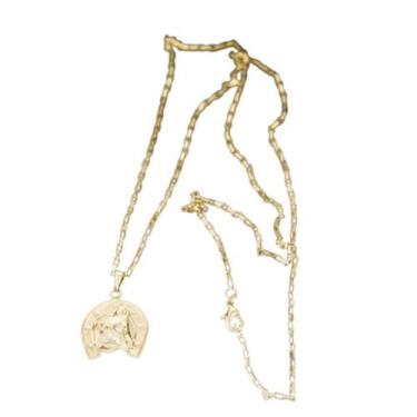 Imagem de Corrente 1,5mm Pinguente Cavalo Não enferruja - A.R Variedades MT