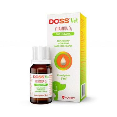 Imagem de Suplemento Vitamínico Doss Vet para Cães e Gatos 5ml - Avert