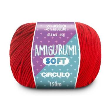 Imagem de 01 Novelo Fio Amigurumi Soft - Artesanato Em Crochê - Circulo, 3542, A