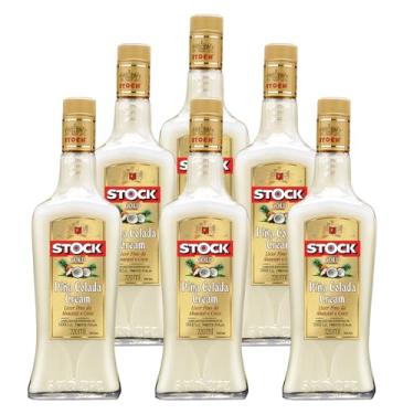 Imagem de Genérico, Licor Fino de Abacaxi e Coco Stock Piña Colada 720ml 6un