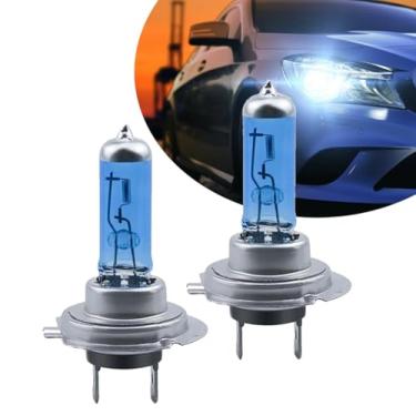 Imagem de NGHEY Lâmpada de halogêneo para carro H7 100W feixe alto e baixo luz ultra branca luz de neblina frontal é adequada para a maioria dos veículos