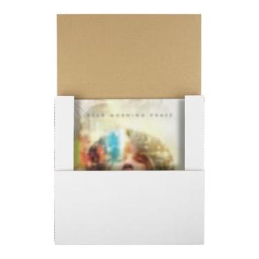 Imagem de MBC MAT BOARD CENTER Centro de Placa de Esteira, Envelopes de Vinil Branco de 12" – Caixas de Remessa de Lp para Discos, 12X12X1 Em Caixa de Papelão de Álbum, Comporta de 1 A 3 Dis (12X12X1, Branco)