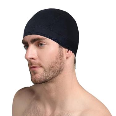 Imagem de TBLUITE Touca de neoprene com capuz de mergulho 2 mm Touca térmica de natação para meninas, meninos, crianças, jovens, homens, mulheres, mantém o cabelo longo e encaracolado limpo para surfar,