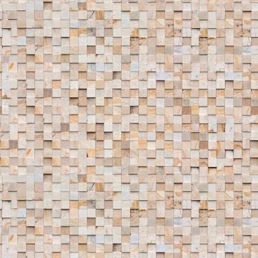 Imagem de Papel De Parede Adesivo Efeito Pedra Pastilha Banheiro 10m