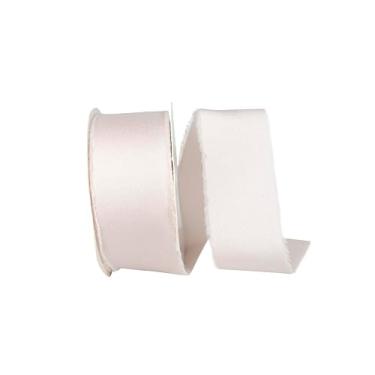 Imagem de Reliant Ribbon Fita de toque de seda com borda desgastada, rosa lateral