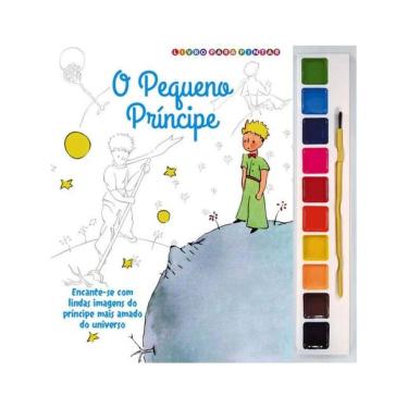 Imagem de O Pequeno Príncipe Livro Para Pintar Com Aquarela