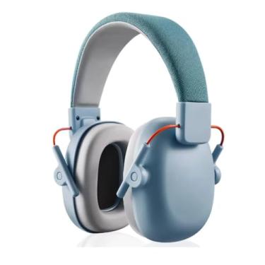 Imagem de Abafador de Ruídos Infantil, Protetor Auricular para Autismo, Fone Anti-Ruído, Azul
