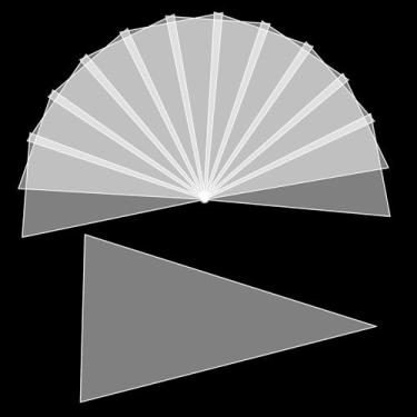 Imagem de Klmnop Bolsa de manga macia com 25 peças, suporte de galhardete de plástico transparente para protetor de banner esportivo 80 cm x 32 cm (transparente)