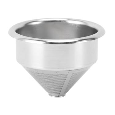 Imagem de Cesta de filtro de cafés de malha fina de aço inoxidável durável e cafeteria