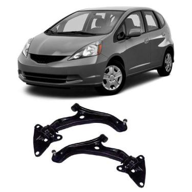 Imagem de Bandeja Honda New Fit Dianteira 2010 Até 2017 Flex Automotive O Par