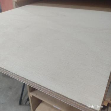 Imagem de Compensado De Virola (80cm x 44cm x 15mm) - Beija Flor Madeiras