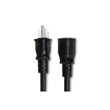 Imagem de Hosa Cabo de extensão de energia PWX-450, NEMA 5-15R para NEMA 5-15P, 15 m