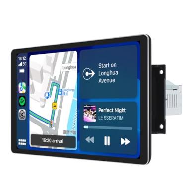 Imagem de Joying Rádio de carro para Jeep Wrangler 2003 2004 2005 2006, Android 13 estéreo, tela sensível ao toque IPS de 7 polegadas 4 GB + 64 GB, compatível com Carplay sem fio e Android Auto, Mirror Link, AM