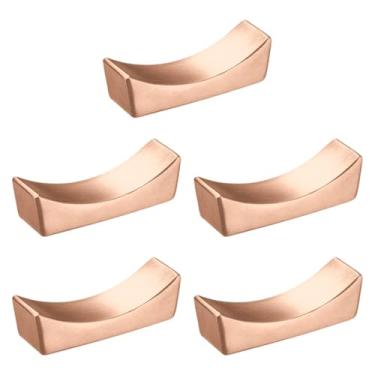 Imagem de Llazsybz Suporte para Pauzinhos, Descanso para Colher, Decoração de Mesa, Suporte para Talheres Resistente, Portátil para Casa, Café, Restaurante, Ouro rosa