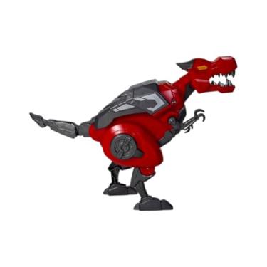 Imagem de Brinquedo Dinossauro Vira Ovo Dino Thronic Infantil Educativo Dia Das Crianças Rex Pterodatilo (Vermelho)