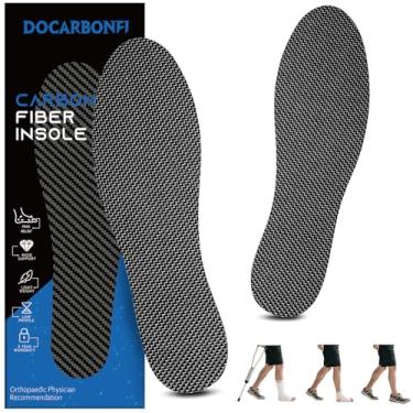 Imagem de Palmilha Titanium Enhances de fibra de carbono, 1 par de palmilhas rígidas para alívio da dor dos dentes do gramado, fraturas nos pés, Hallux Rigidus, Limitus - Placa de base de carbono para esportes