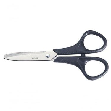 Imagem de Tesoura Escolar Tramontina Supercort Monster Em Inox Cabo Preto 5"