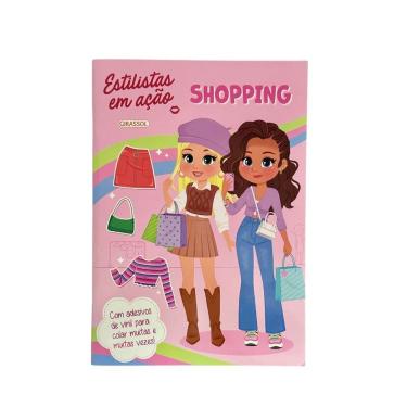 Imagem de Estilistas Em Ação - Shopping - Com Adesivos de Vinil Para Colar Muitas Vezes!